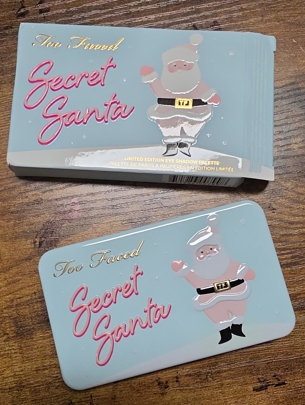 Too Faced Secret Santa Mini Eye Shadow Palette